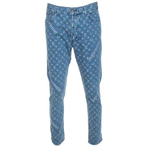 monogram slim jeans lv|Monogram Jacquard Jeans .